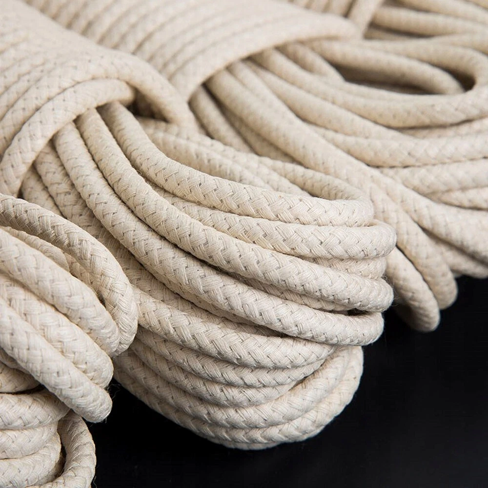 32 mm Thick Jute Rope Twisted Braided Garden Decking Decoration Craft 0.5m  -50m