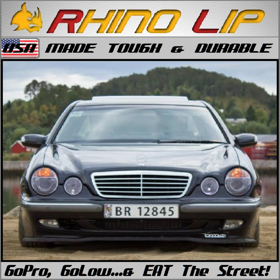 MERCEDES AMG CL-Class W215 W216 CLA-Class CLS-Class Spoiler Chin Lp Rubber Trim - Image 1 of 4