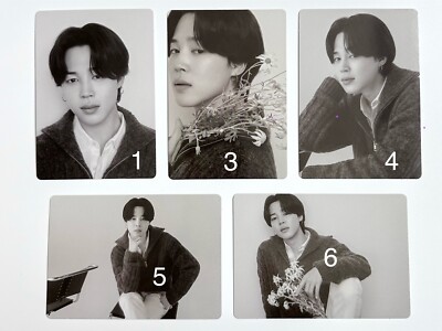 BTS Monochrome MNCR Merch Mini Photo Card | eBay