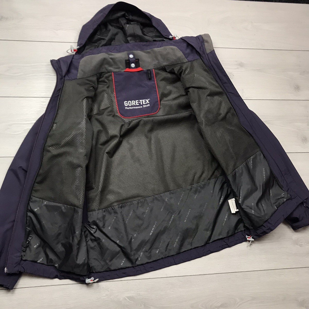 Mammut Gore-Tex Performance Shell Womens Jacket Purple Size Mammut Gore-Tex Performance Shell Womens Jacket Purple Size