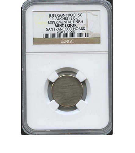 2018-S Jefferson Nickel Silver Reverse Proof Set Reverse PF70 NGC