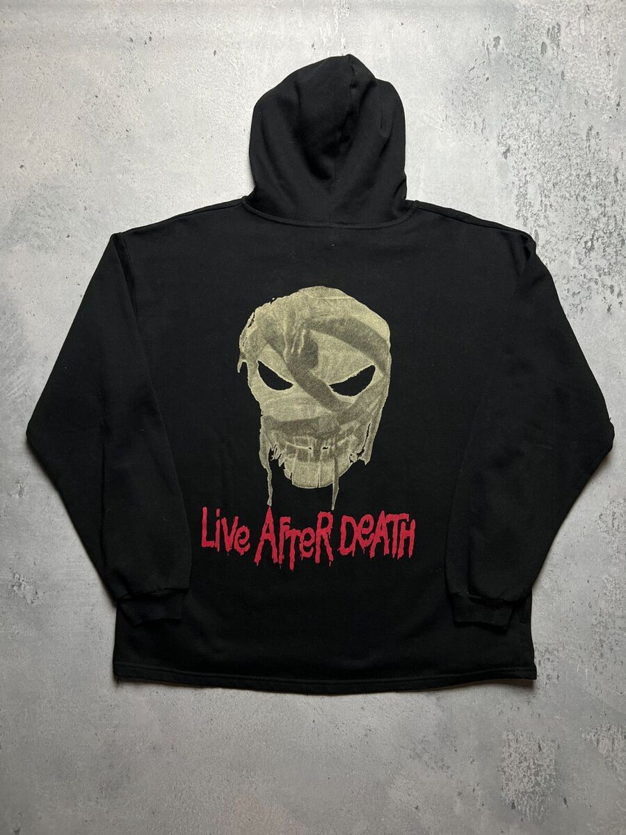 1990s Iron Maiden Hoodie « Live After Death » Rock 90s 80s 1990s Iron Maiden Hoodie « Live After Death » Rock 90s 80s