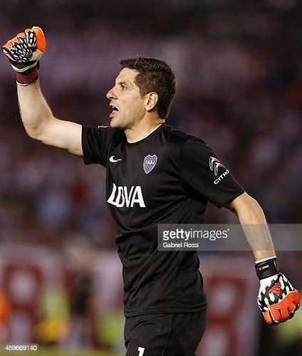 Boca Juniors 2014 Nike Goalkeeper jersey. Agustin Orion #1 - Picture 2 of 12