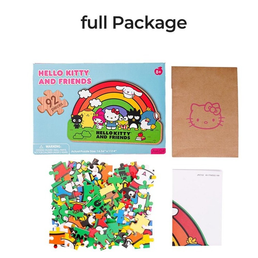 Hands Craft Sanrio Hello Kitty and Friends Wooden Jigsaw Puzzle