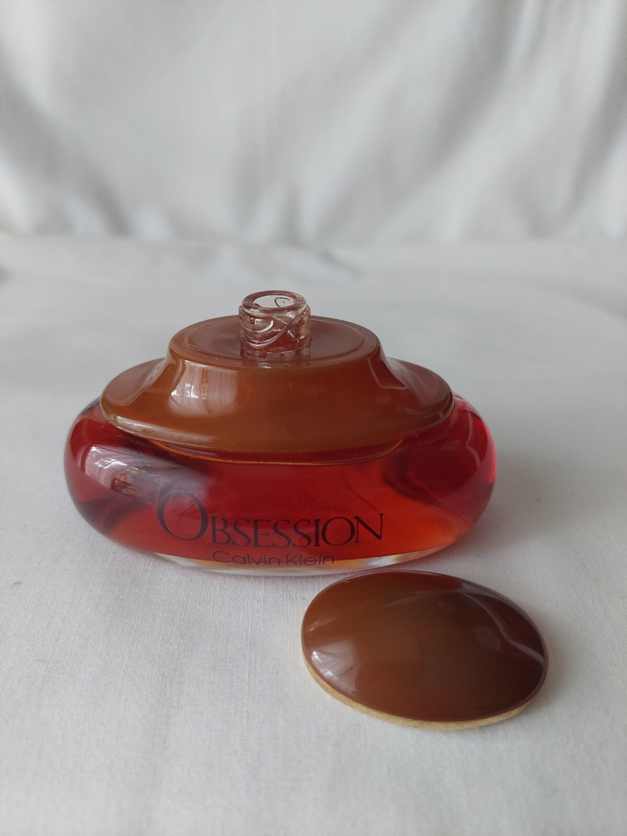 Vintage OBSESSION CALVIN KLEIN Perfume Bottle 1.7oz 50ml RARE