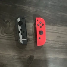 Nintendo Joy-Con Wireless Ergonomic Controller Pair Red Black for Switch Console