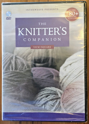 The Knitter's Companion Deluxe Edition - Vicki Square - NEW Sealed DVDs!