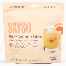 SAYSO Skinny Cardamom Paloma | The Original Craft 8 Count (Pack of 1) 