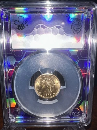 1907 $2.50 Gold Liberty MS64 PCGS 2 1/2 US Dollar Coin TraderBea Holder
