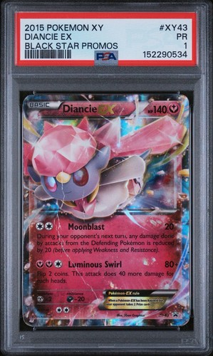 Diancie-EX graded PSA 1 for sale on eBay