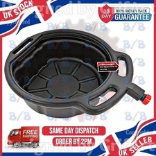 EXTRA LARGE 16 LITRE OIL DRAINER DRAINING PAN TRAY BOWL COOLANT GEARBOX FUEL