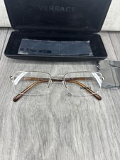 Authentic Versace Eyeglass Frames Mod 1066 Bronze Square Frame Style