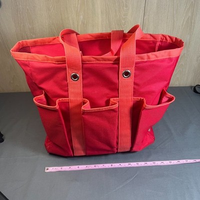 Reisenthel Red Multi-Pocket Tote Bag with Detachable Pouch - Used Good
