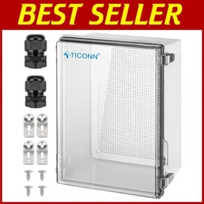 Transparent Cover Junction Box,  Rated, 13.8"x9.8"x5.9