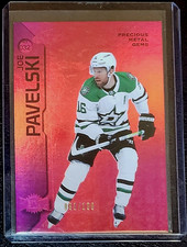 2023-24 METAL UNIVERSE HOCKEY. 091/100 JOE PAVELSKI. Precious Metal Gems. RED#03