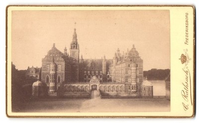Photograph C. Rathsach, Frederiksborg, view Frederiksborg, view of the Sch 