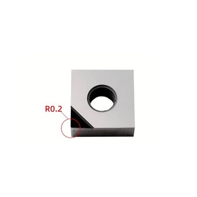 2pcs PCD inserts SNMG120402 SNMG430.5 Inserts for Copper Aluminum Alloy Plastic