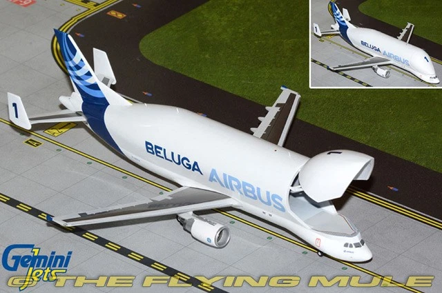 GeminiJets 1:200 A300-600ST Beluga Airbus Transport International Beluga 1