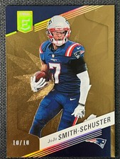 2023 Panini Donruss Elite Gold #59 JuJu Smith-Schuster 10/10 Patriots