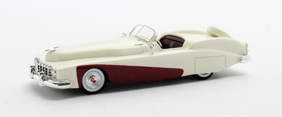 MATRIX SCALE MODELS - MERCURY Templeton Saturn Bob Hope Special 1948 White and...