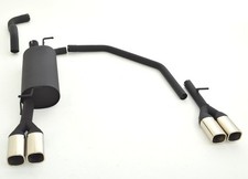 Friedrich Motorsport Duplex-Sportendschalldämpfer für VW Golf IV, 1.4l 16V 55kW 