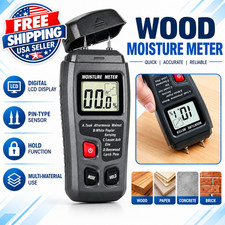 Digital Lcd Wood Moisture Meter Detector Tester Wood Firewood Paper Cardboard Digital Lcd Wood Moisture Meter Detector Tester Wood Firewood Paper Cardboard