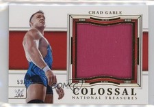 2024 Panini National Treasures WWE Colossal Materials 59/99 Chad Gable 0us8