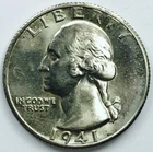 1941 S WASHINGTON QUARTER! GEM BU+++! GORGEOUS! STUNNING! AMAZING! NR #P1556