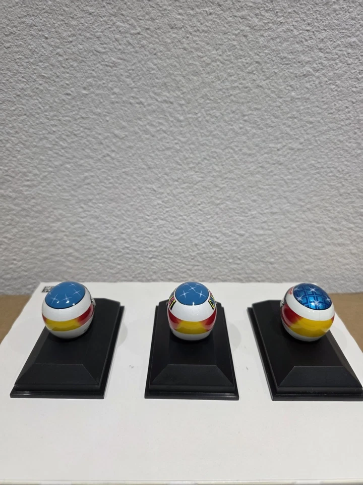 MICHAEL.SCHUMACHER COLLECTION CASQUE BENETTON 1/8EME MINICHAMPS TRES RARE - Bild 3 von 4