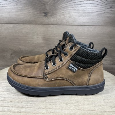 Lems Boulder Boot Mid Brown Leather Womens Size 6 (Mens 4.5  display picture 3