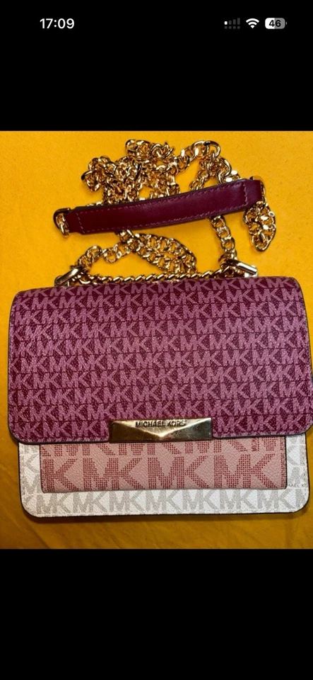Michael Kors Jade Schultertasche für Damen - Vanilla Acorn (30H9GJ4L3B), Foto 1 von 5