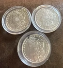 Lot Of Three SILVER DOLLAR MORGAN 1896-1901 O-1885 KEYDATES!!!