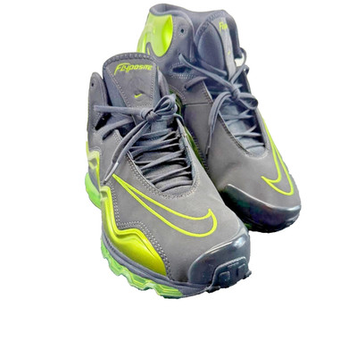 Nike Air Max Flyposite Anthracite Brilliant Green 536850-013 Men's Size 8.5