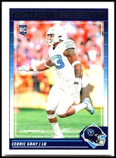 2024 Score #367 Cedric Gray Rookie Tennessee Titans