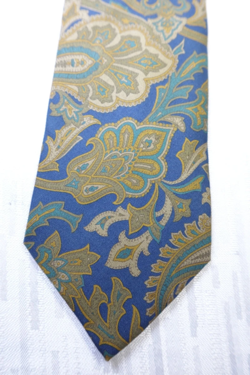 Prochownick Milano Nouvelle Paisley 100% Soie Originale Fabriqué En Italie