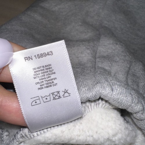 818 Felpa Tequila Team 818 Grigio Erica Donna Small S - Foto 6 di 7