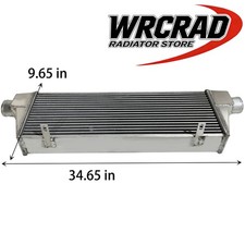 Front Mount Aluminum Intercooler For 08-14 Subaru Wrx Sti Ej20 Ej25 Performance
