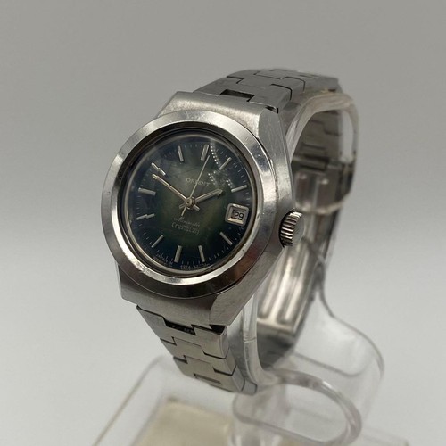 Orient Minimatic Crystal Ladies Automatic Wristwatch Timepiece Vintage