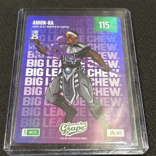 2025 Bo Jackson Battle Arena NSCC Amon-Ra Big League Chew Grape BLC-15