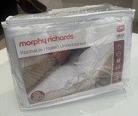 Morphy Richards Washable Under Heated Blanket - White - Double