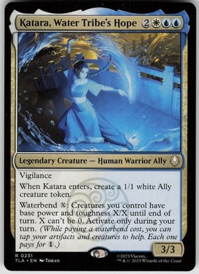 MTG Katara, Water Tribe's Hope Normal NM Avatar: The Last