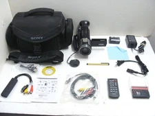 Sony DVCAM HVR-A1U HD HDV Mini DV Hybrid Camcorder Nightshot + Video T/S Kit