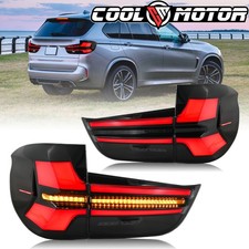 Smoked Voll LED R�ckleuchten Set F�r BMW X5 F15 2014-2018 Blinker Bremsleuchten