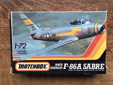 Matchbox PK-32 ,F-86A Sabre Model Kit ,1:72 , Complete And Unused  !￼
