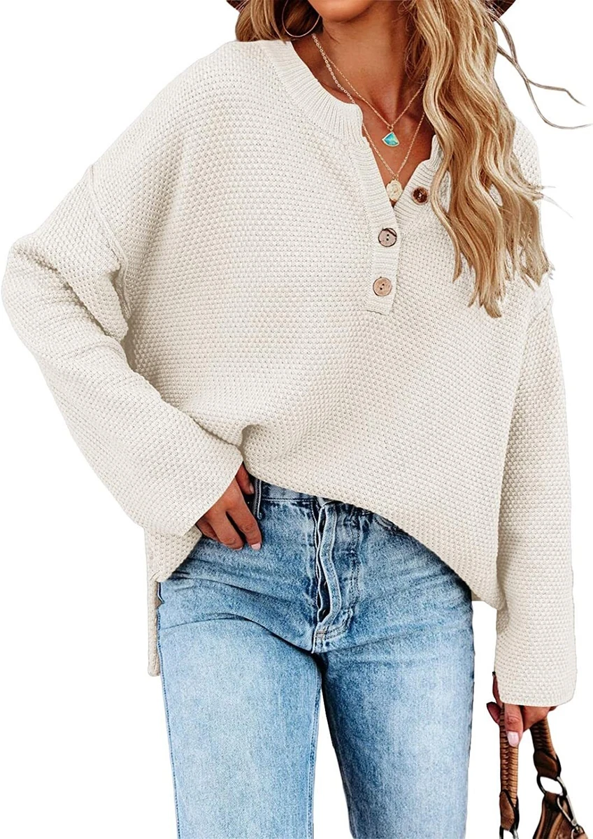 Long baggy sweaters top