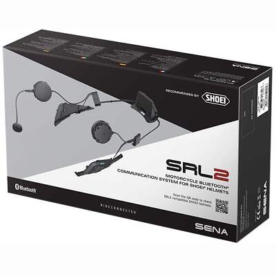 Sena Shoei SRL2 Bluetooth Motorcycle Intercom for sale online | eBay