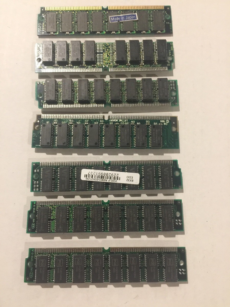 32MB Kit (2x16MB) Kingston Ps/2 Edo Simm RAM 5V 72Pin KTM7318/32 Ce