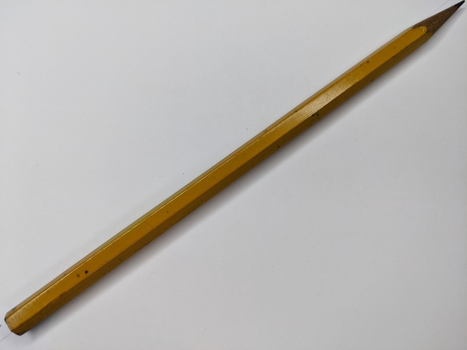 L&C Hardtmuth 1500 KOH-I-NOOR Yellow Wood Pencil Drawing Drafting Vtg G2