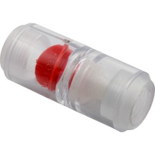 Kunststoff-Durchflussanzeige G 1/4" Durchfluss&uuml;berwachung Wasser