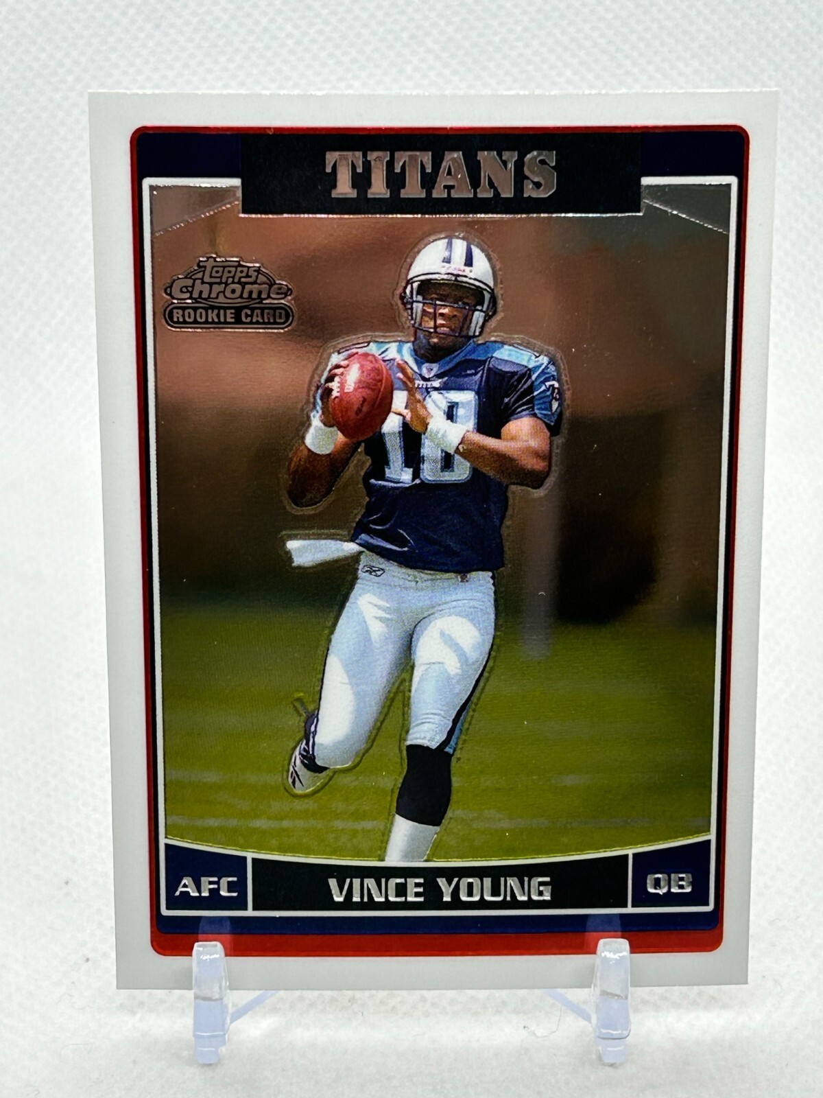 VINCE YOUNG RC 2006 TOPPS CHROME #223 TITANS UT TEXAS